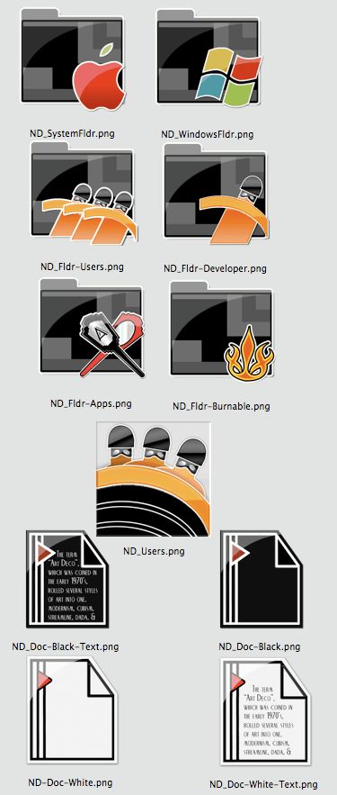 Reduced Preview of Nuevo Deco Series - Global Icons