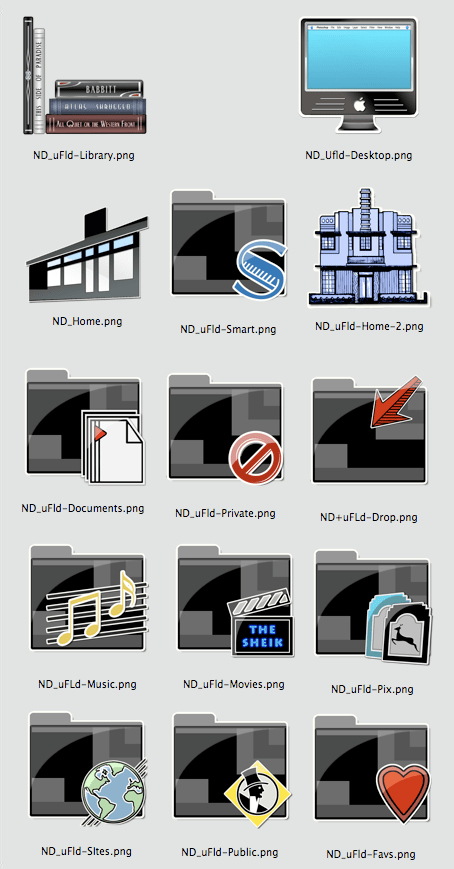 Reduced Preview of Nuevo Deco User Folders