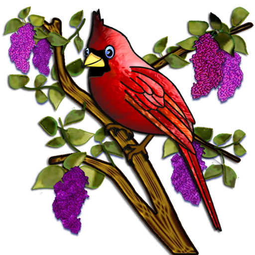Cardinals&Lilacs2