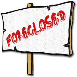 Foreclosed Sign